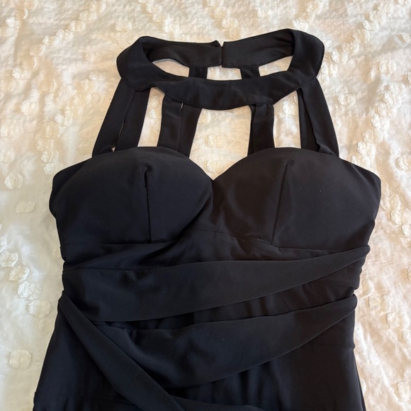 Strappy Little Black Dress - Picture 5 of 6